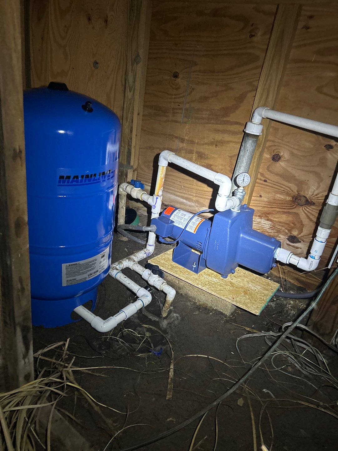 Emergency Well Pump & Pressure Tank Replacement